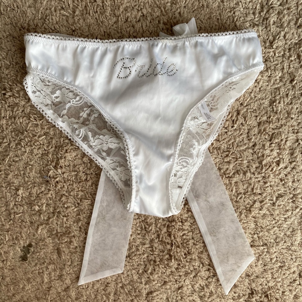 VICTORIA'S SECRET I Do BRIDE PANTY Bling
